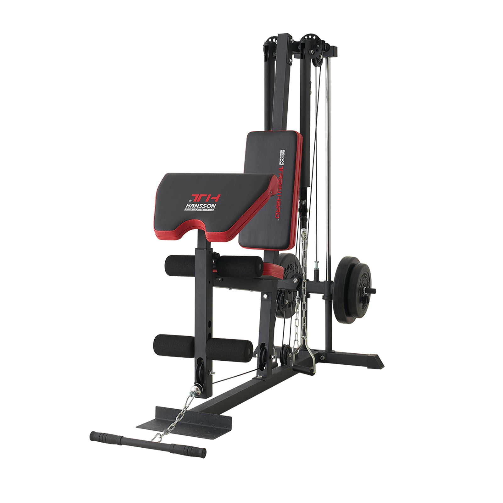 Dual Power Arm mit gesenkten Armen